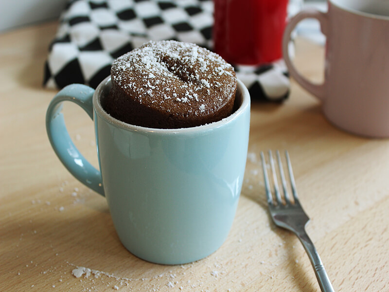 Oreo Milk Chocolate Microwave Mug Cake