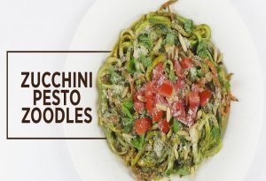 Zucchini Pesto Zoodles Recipes