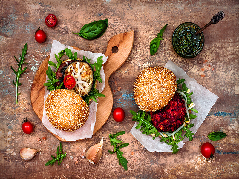 4 Veggie Burgers Perfect For After School Snacking