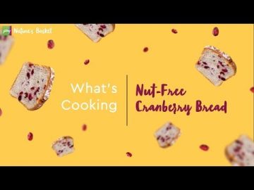 What's Cooking - Nut-Free Cranberry Bread