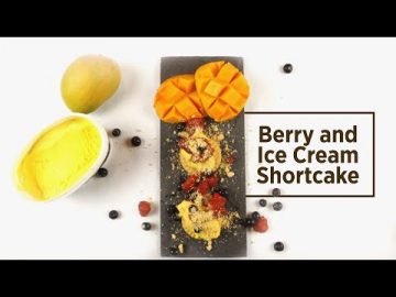 Berry and Ice Cream Shortcake